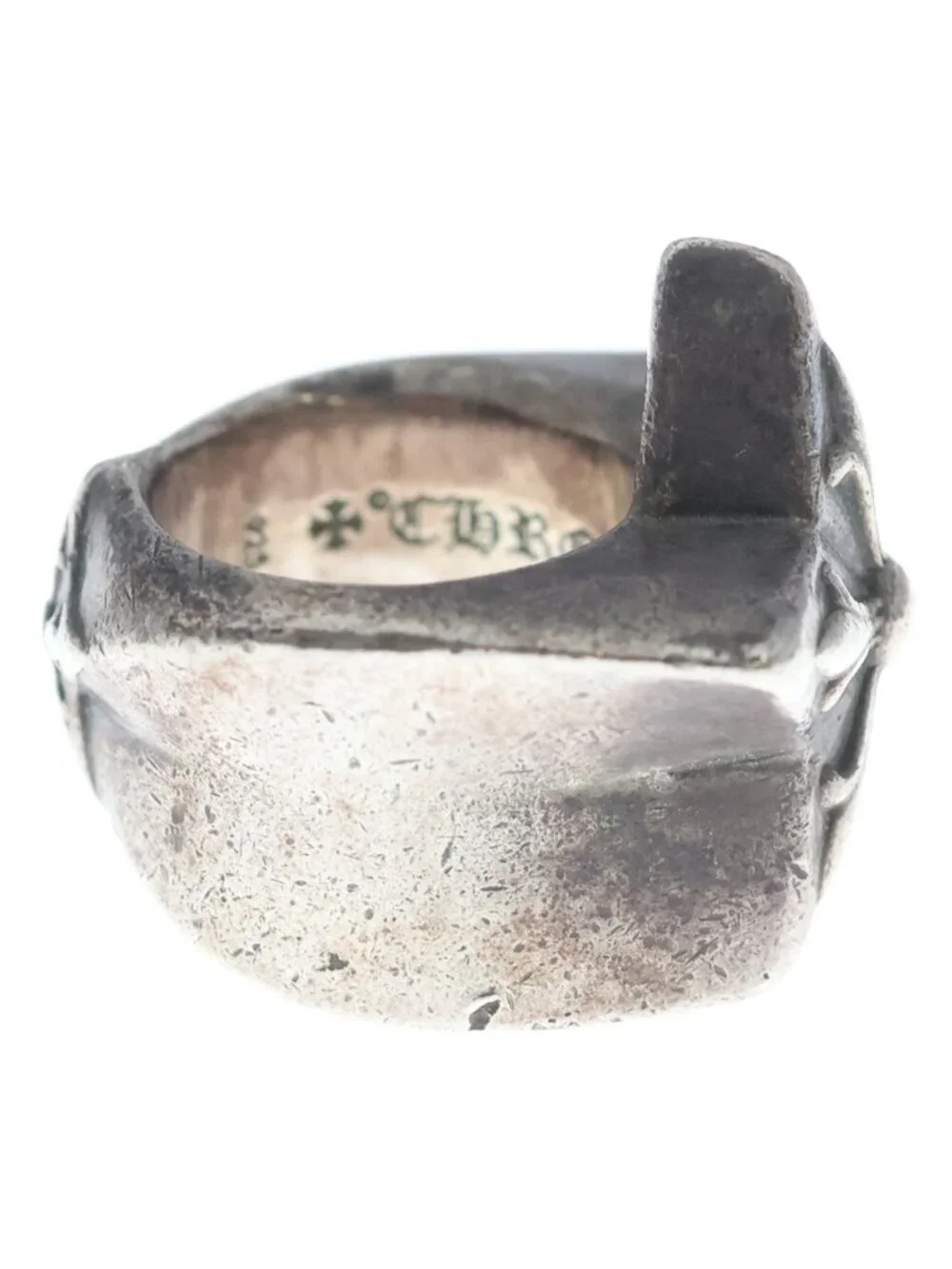 Chrome Hearts Str Lrg Ring Large Star Silver